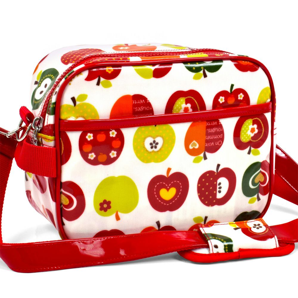 通園バッグ おしゃれリンゴのひみつ アイボリー 通園バッグ ショルダーバッグ 公式ストア Colorful Candy Style