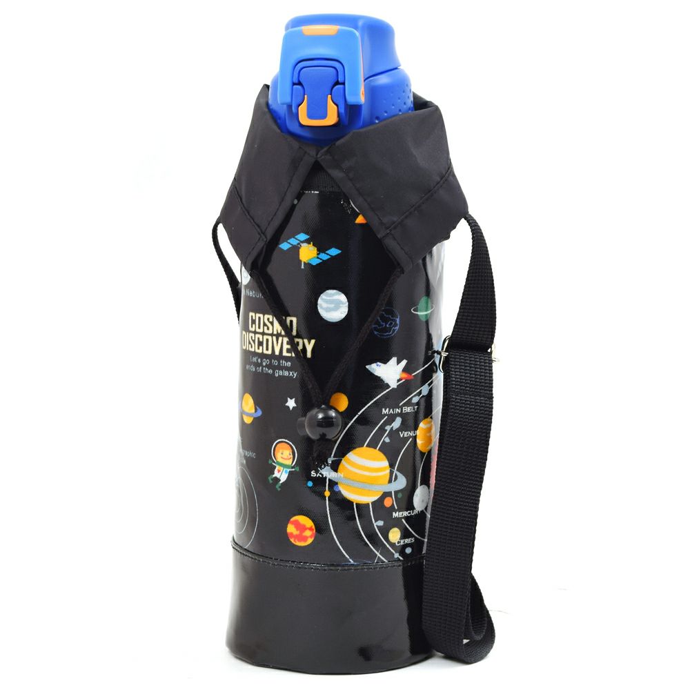 ハンドメイド オーダー サーモス 水筒 カバー 600 宇宙 - 外出用品