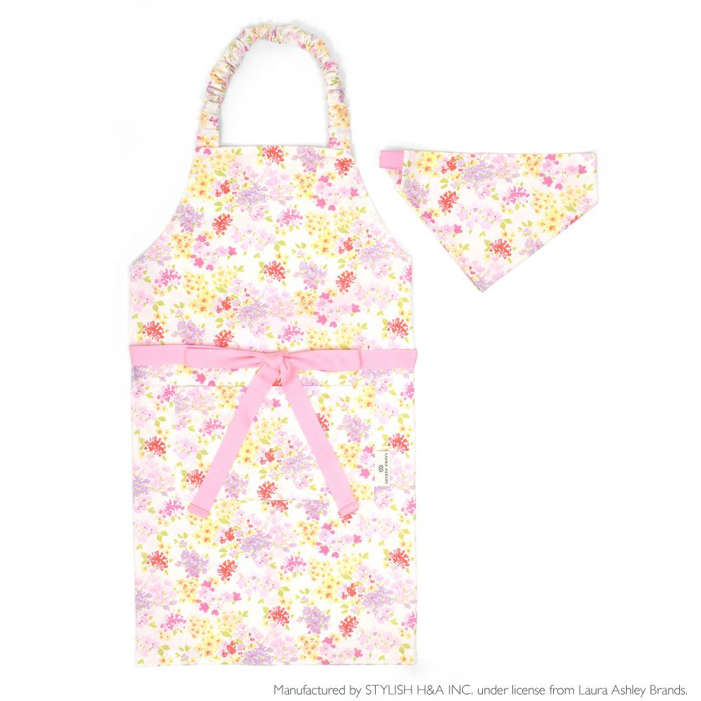 Laura Ashley 子どもエプロン 130 160cm Amelie Laura Ashley 公式ストア Colorful Candy Style