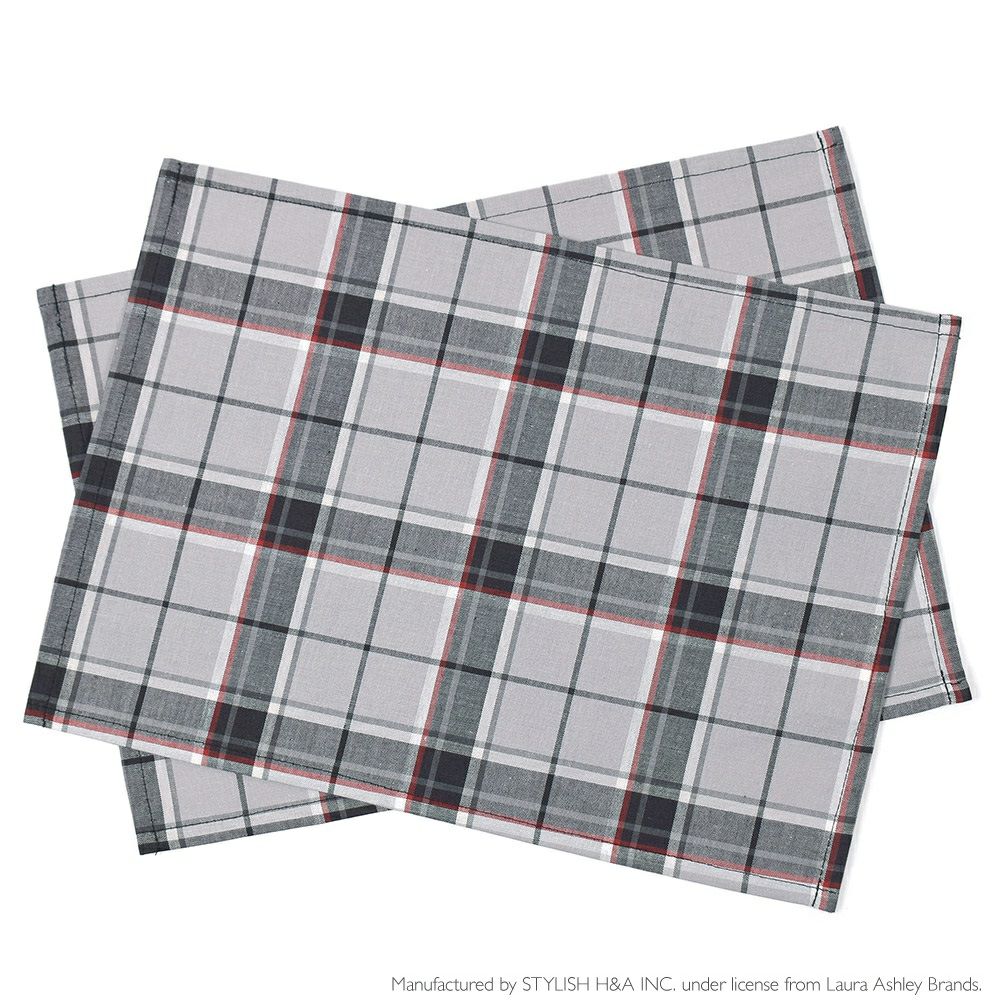 LAURA ASHLEY ランチョンマット　スタンダード　Highland check&Vintage Soldier_1