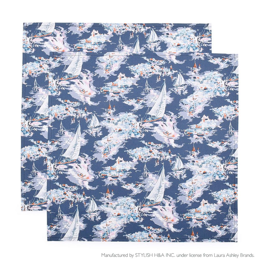 LAURA ASHLEY ランチクロス・給食ナフキン　スタンダード　Riviera_1