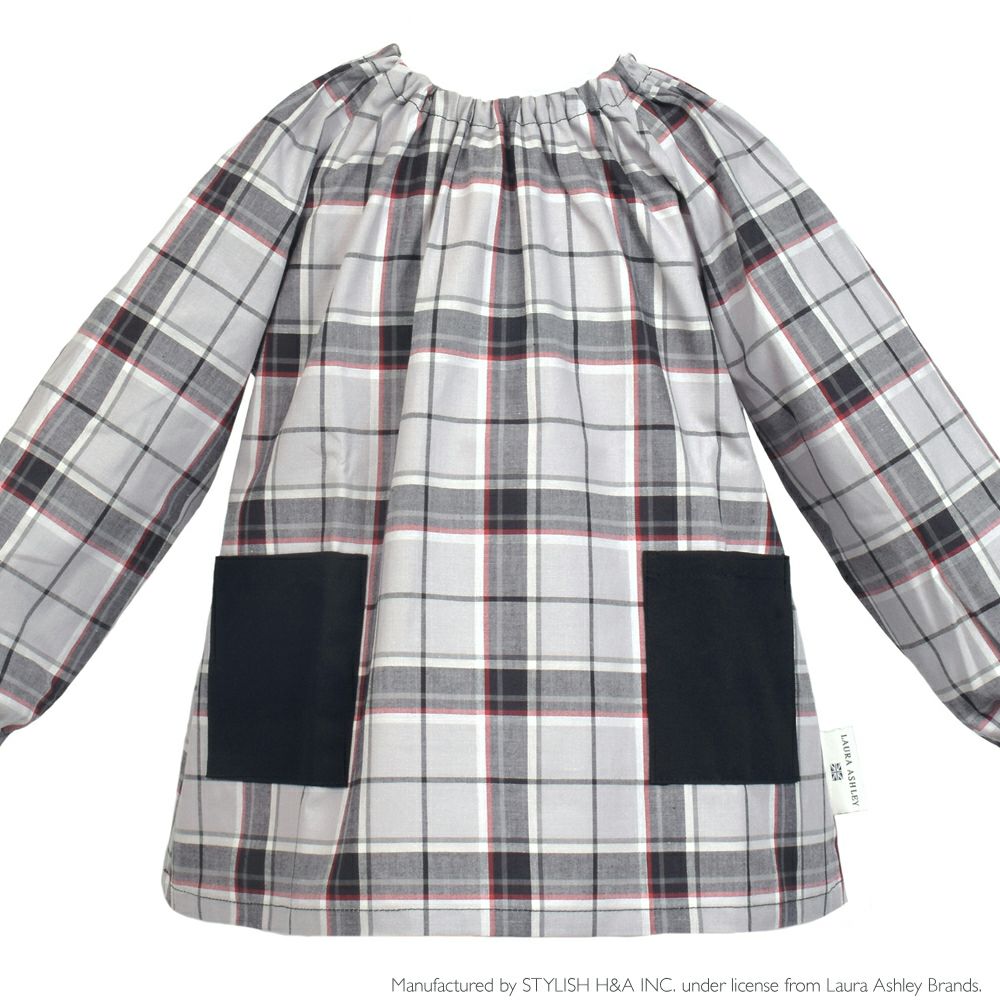 LAURA ASHLEY スモック　Highland check_1