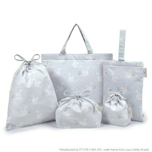 LAURA ASHLEY 入園入学セット キルティング Swans_1