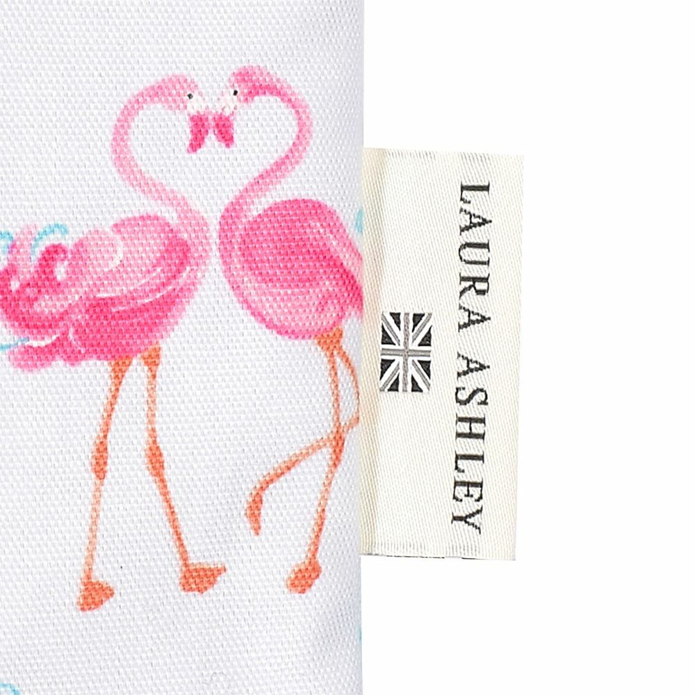 【入園入学グッズセール：15%OFF】 LAURA ASHLEY レッスンバッグ マチ付き Pretty Flamingo